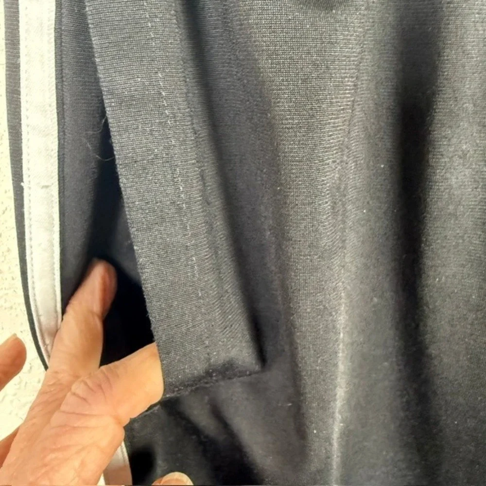adidas Primegreen Essentials Warm-Up Open Hem 3-Stripes Track Pants‎ Black Small